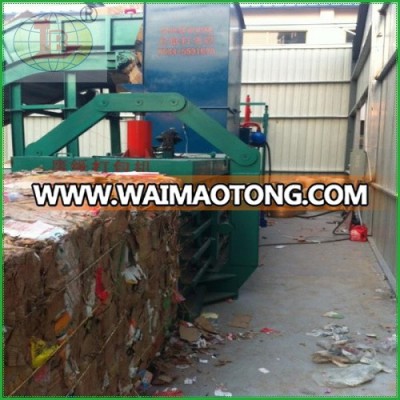 Horizontal Hydraulic packing machine Automatic cardboard baler machine