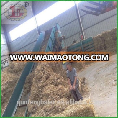 Packing and compacting machine Semi-automatic Hydraulic horizontal straw baler machine